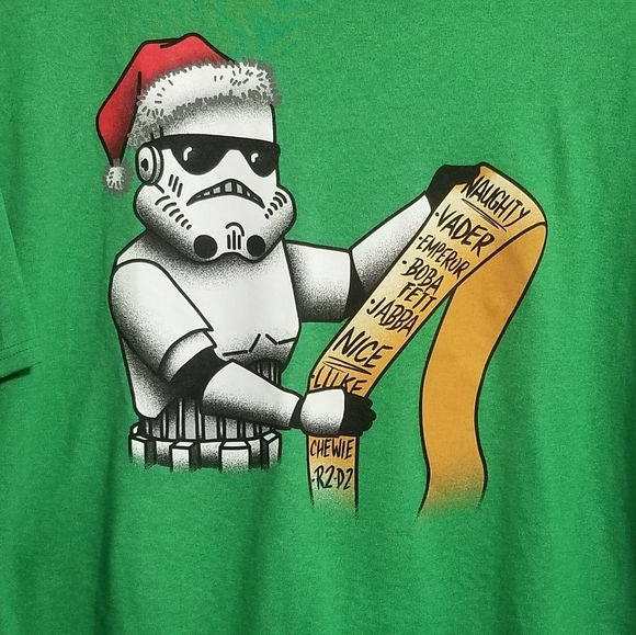 Stormtrooper Christmas shirt - Picture 2 of 4